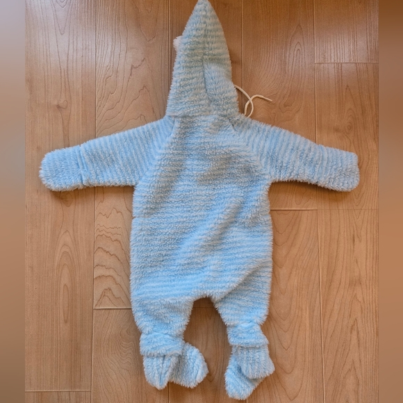 Vintage 1990s Disney Winnie the Pooh blue hooded bunting suit - Picture 4 of 7
